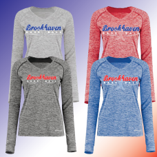 Brookhaven Baseball Ladies Long Sleeve Cool Core